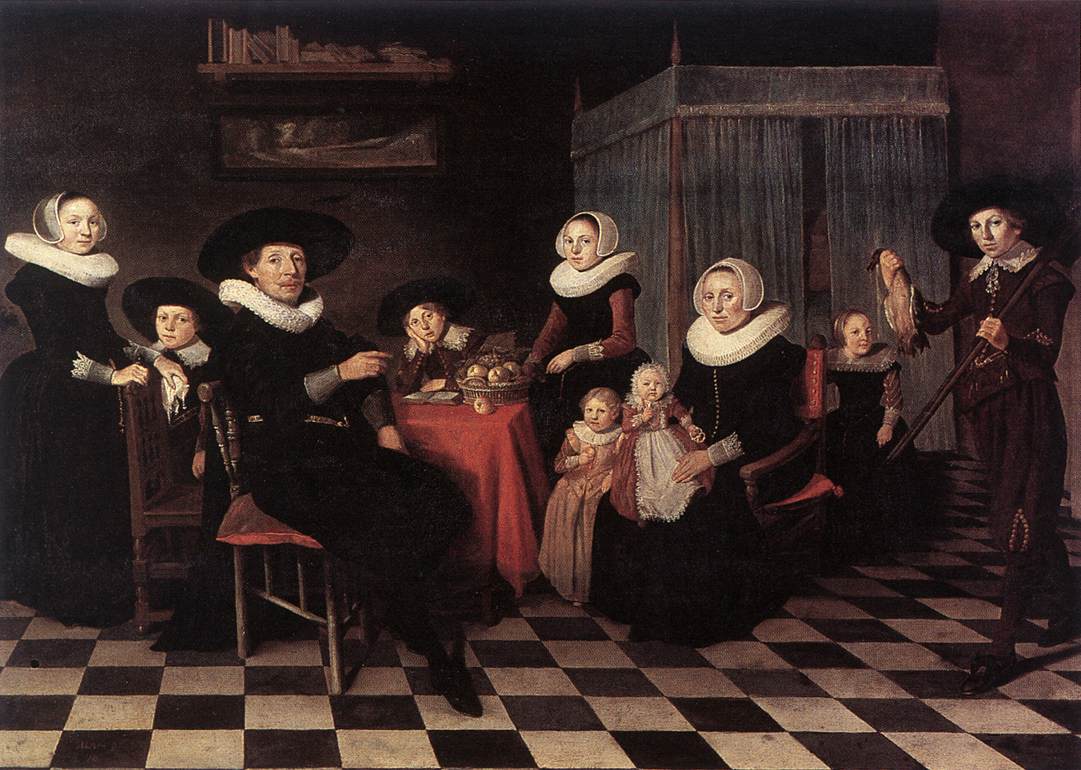 PALAMEDESZ, Antonie Family Portrait ga